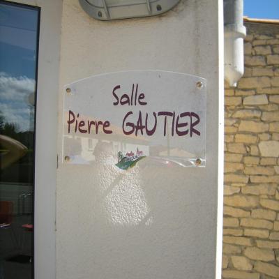 entrée salle Pierre Gautier